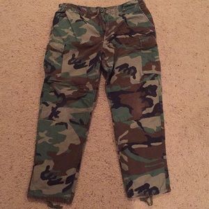 Tru-Spec camouflage pants!